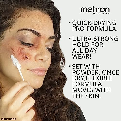Liquid Latex for Special Effects 4.5 oz - Light Flesh, Professional Face & Body Makeup