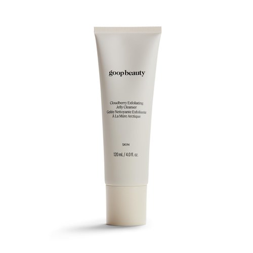 goop Beauty Exfoliating Jelly Cleanser | Face Wash to Clean & Smooth Skin | Squalane, Kakadu Plum, & Vitamin C | Moisturizes & Soothes Skin | Paraben & Silicone Free | 4 fl oz