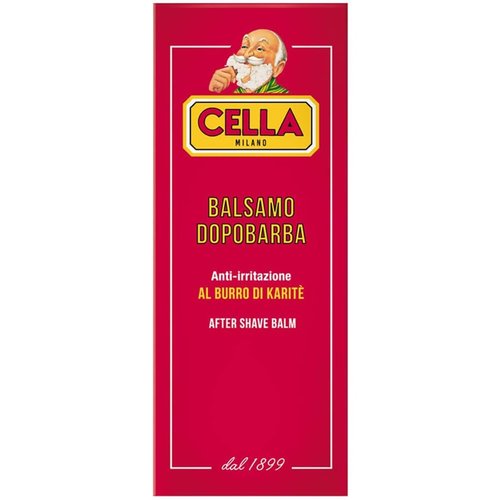 Cella MILANO Aftershave Balm - Soothing Shea Butter & Almond Oil Formula | Alcohol-Free, 100ml