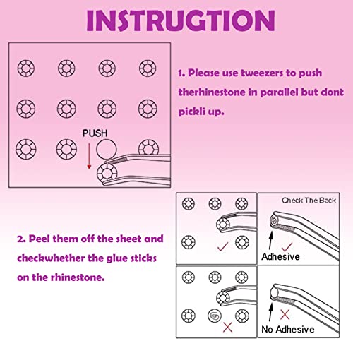 Face Gems with Star Stickers - Self-Adhesive Rhinestone Face Jewelry for Raves & Parties