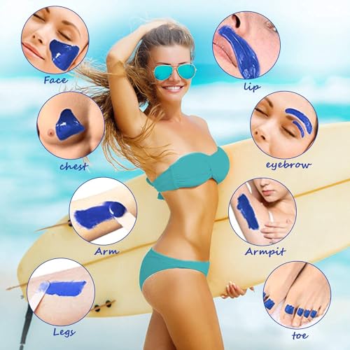 Waxing Kit with Wax Warmer, Adjustable Temperature, 5 Bead Packs & Applicators