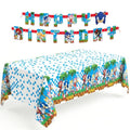 Sonic Birthday Party Decorations Banner & Table Cloth Set