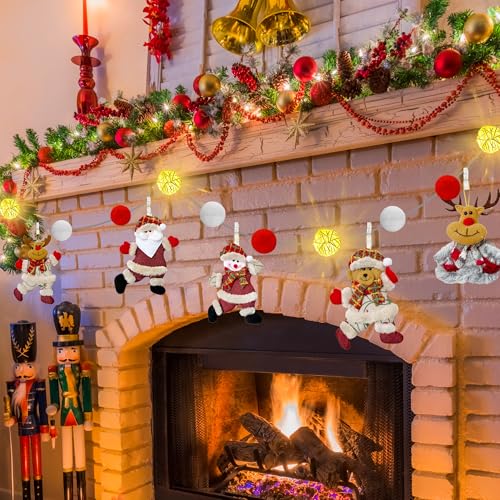 Battery & USB Christmas LED Strip Lights for Holiday Decor