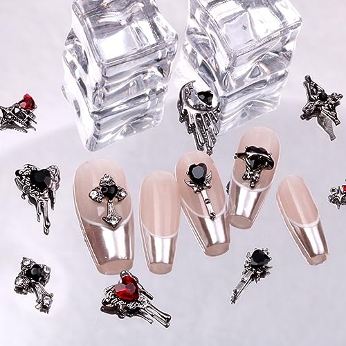 Halloween Nail Charms 3D Alloy Nail Art Decorations - Color7