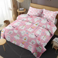 Rainbow Cute Sweet Comforter Set of 3 Full Size Bedroom Decor Halloween Ghost - Variation of THIS listing