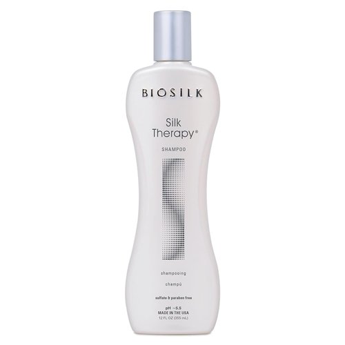 BioSilk Silk Therapy Shampoo - Gentle Cleanser for Healthy, Shiny Hair | Sulfate-Free, 12 Oz
