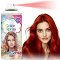 Fired Red Temporary Hair Spray - Bold Red Hair Color Dye for Men Women Kids