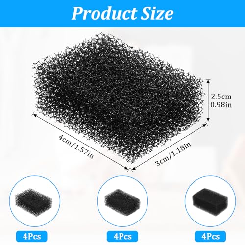 12 Pcs Special Effects Makeup Sponges Halloween Cosplay Texture & Stipple Tools - LIQWEI