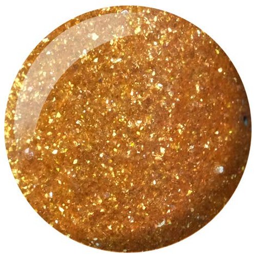 DND Gel Polish Set - Gold UV/LED Gel & Air Dry Nail Lacquer Duo | Chip-Free, 0.5 Fl Oz Each