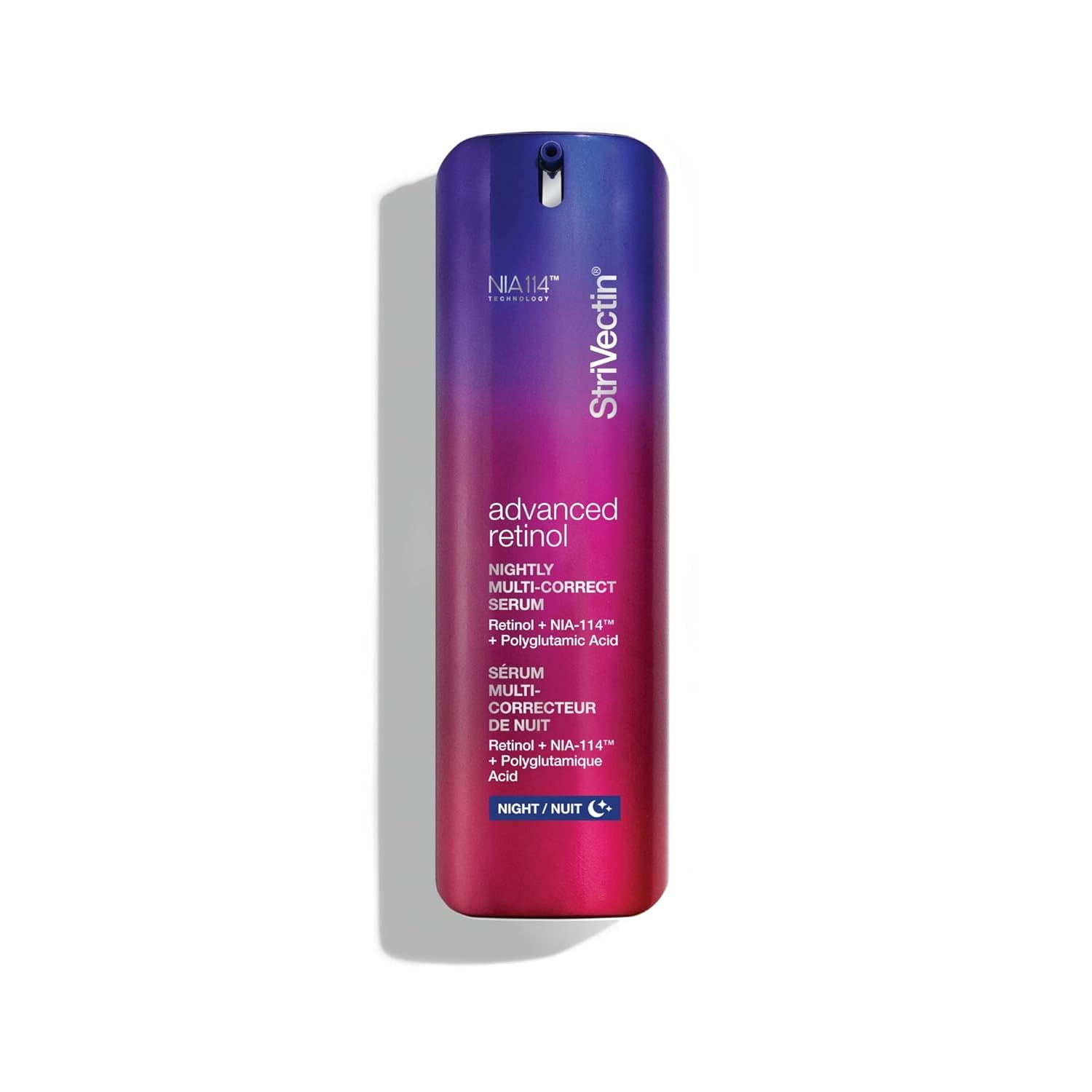 StriVectin Advanced Retinol Eye Cream - Multi-Action SPF 30 & Vitamin C Moisturizer | Nightly Serum Set