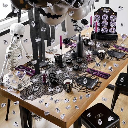 Halloween She Found Her Boo Confetti - 200 Pieces Bridal Shower Party Decorations