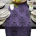 Halloween Table Runner Fabric Decorations for Party & Wedding 13x70in