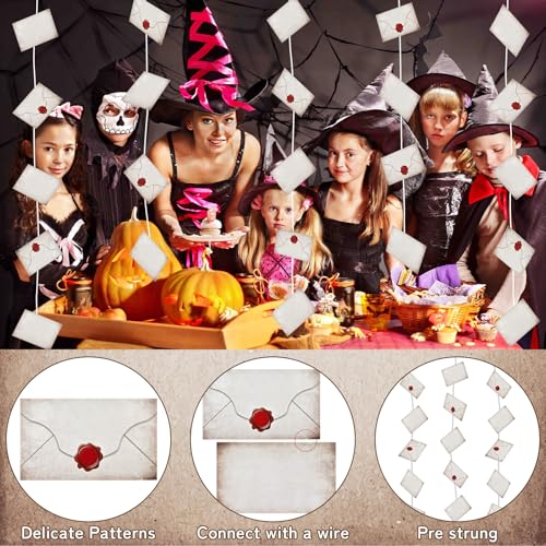 Magical Wizard Party Banner Set - Halloween & Birthday Decorations, 2 Pack