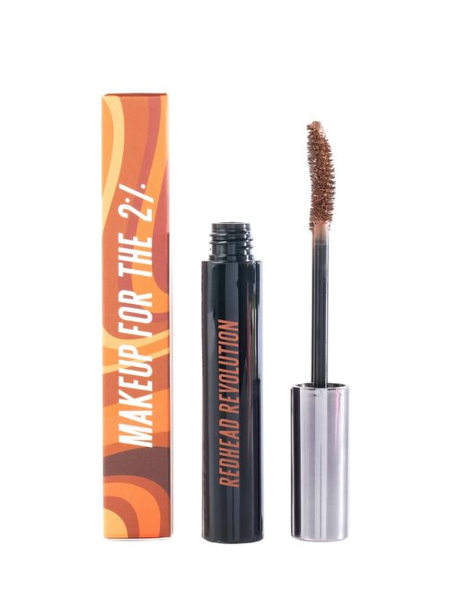 Redhead Revolution Gingerlash Mascara - Volumizing Brown Mascara for Redheads & Strawberry Blondes | Vegan & Cruelty-Free