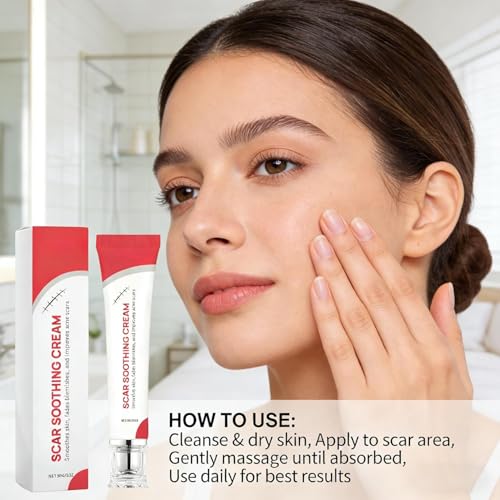 Scar Soothing Cream for Sensitive Skin - Reduces Redness & Improves Appearance