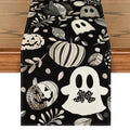 Artoid Mode 13x48 Inch Halloween Table Runner Black - Durable Polyester Home Decor