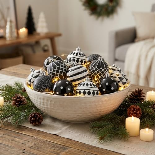 Valery Madelyn 16pcs Christmas Ornaments Set - 2.36 Inch, Medium-2.4" Variation