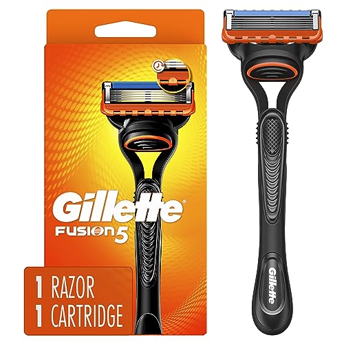 Gillette Fusion5 Razor for Men, Handle + 1 Blade Refill - 1 Count