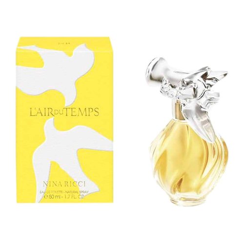 Nina Ricci L'Air Du Temps Perfume - Floral Eau De Toilette Spray - Long-Lasting Scent - 1.7 Oz
