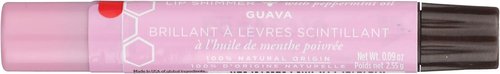 Burt's Bees Lip Shimmer - 100% Natural Moisturizing Formula in Guava - 1 Tube