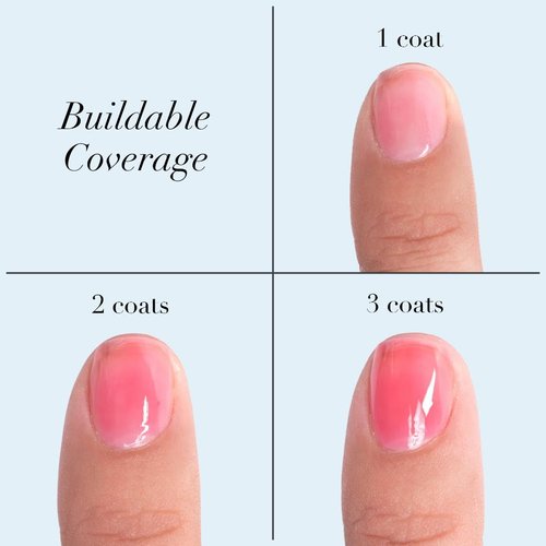butter LONDON Nail Strengthener - Nourishing Pink Translucent Finish for Damaged Nails | Revitalize & Rejuvenate Nail Beds