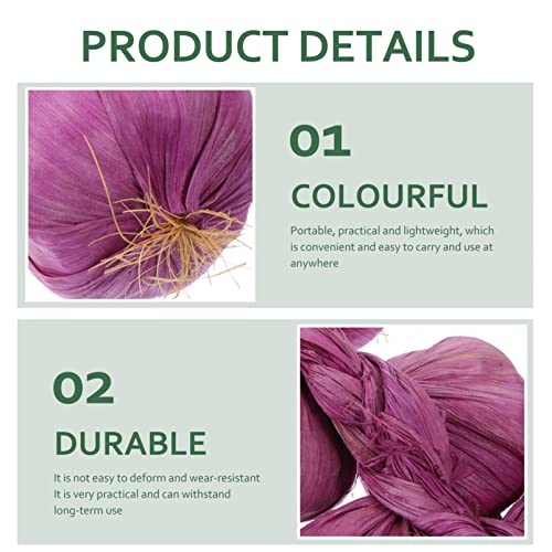 Artificial Garlic String Decoration 2pcs Hanging Faux Vegetables for Kitchen & Home Decor