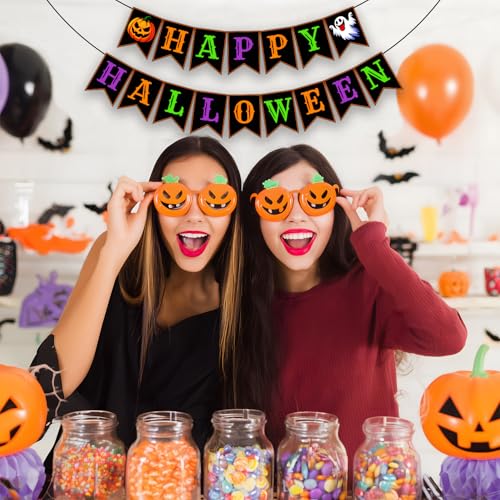 Halloween Banner Paper Decor for Party Indoor Outdoor Use