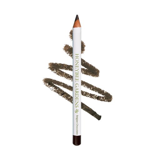 Honeybee Gardens Effortless Eyeliner Pencil - Belgian Chocolate Brown | Smooth, Long-Wearing, Vegan & Gluten-Free