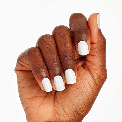 OPI Suzi Chases Portu-geese Nail Lacquer - Opaque Soft White, Long-Lasting