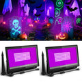 100W LED Black Light Flood Light - Blacklight Party, Outdoor & Indoor Waterproof