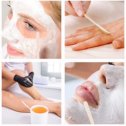 1200Pcs Wax Sticks for Body, Eyebrow & Lip Hair Removal - Spatula Applicators