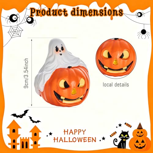 Halloween Ghost Decor Set - Cute & Spooky Ghost Figures for Indoor Outdoor Halloween Yard Pumpkin Patch - Spooky Ghost Variation