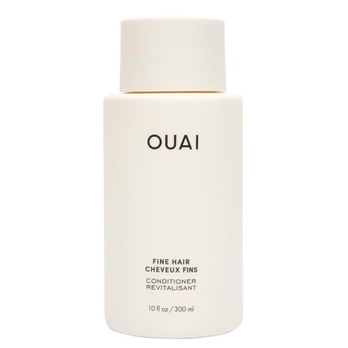 OUAI Fine Hair Conditioner - Volumizing Formula with Keratin & Biotin for Softness & Bounce | 10 Oz