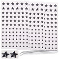 Self-Adhesive Face Gems Star Rhinestones for Makeup & Festival - Black 04