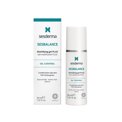 Sesderma SESBALANCE Mattifying Gel - Oil Control for Acne-Prone Skin | 1.0 fl oz