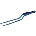 JB Prince Blue Offset Fine Tip Tweezer 7.8 inches