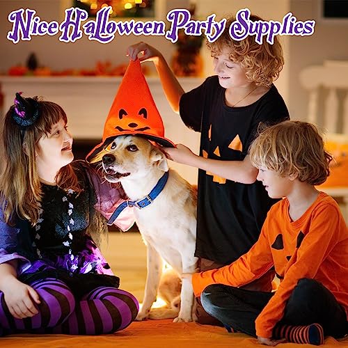 Amylove 12-Pack Halloween Disposable Plastic Round Tablecloths - 84 Inch