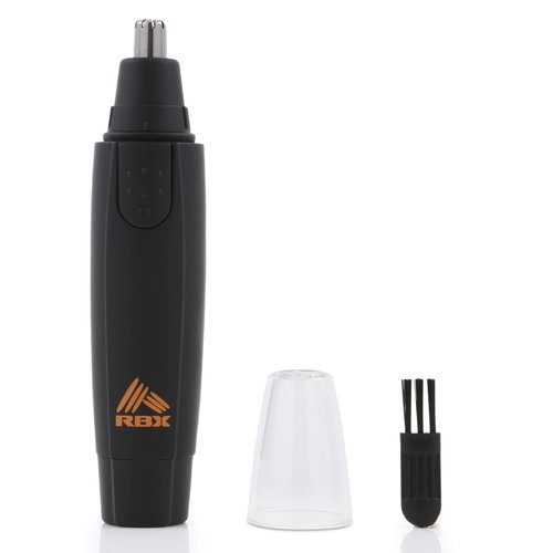 RBX Nose Hair Trimmer for Men Precision Ear and Nose Hair Trimmer for Men Professional Men's Grooming System Stainless Steel Blades Lightweight and Travel Ready
