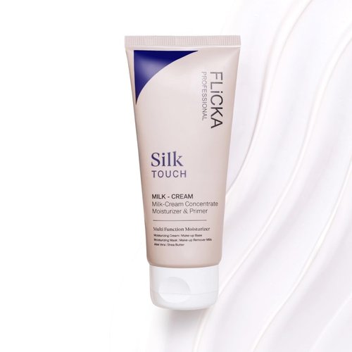 FLi.CKA Silk Touch 3-in-1 Moisturizer & Primer for Face Makeup - Hydrating, Lightweight Formula | 60g