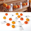 Halloween Felt Garland Set - 3D Ghost & Pumpkin Fall Decoration - Variation of THIS listing