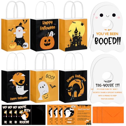 Halloween Booed Gift Set with Ghost Bag & Cards - Classic Style
