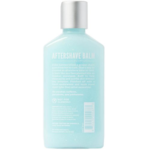 Duke Cannon Supply Co. - Ice Cold Cooling Effect After-Shave Balm, (6 oz) Closes Pores and Soothes Skins to Prevent Irritation (6 oz.)