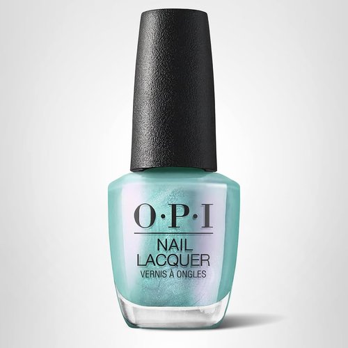 OPI Nail Lacquer Pisces the Future | Sheer Soft Blue Pearl Chip Resistant Nail Polish | Big Zodiac Energy Collection