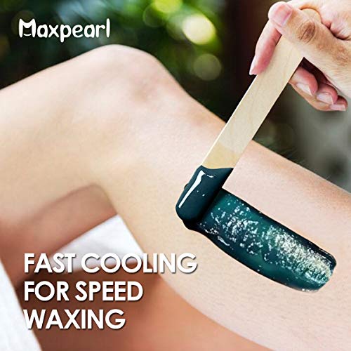 Jasmine Scent Maxpearl Hard Wax Beads for Coarse Hair 2.5LB - Dark Green - Pack of 1