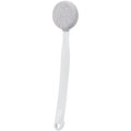 Beomeen Pumice Stone for Feet with Long Handle 13.7", Hard Skin Callus Remover, Scrubber and Exfoliator for Dead Dry Skin, Softer & Smoother Feet, Pedicure Tool (Curved)
