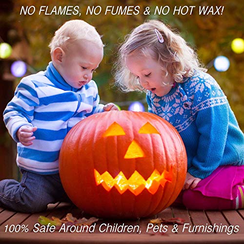 100 Pack Flameless LED Tea Lights - Safe Romantic Mood Lighting