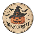 Halloween Wall Decor Poster - Spooky Pumpkin Trick or Treat 12x12