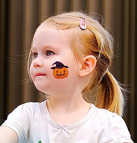 120PCS Halloween Children's Tattoo Stickers Waterproof & Non-Toxic