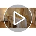 Black Gold 6-Piece 10FT Sheer Gauze Chiffon Tulle Sequin Table Runner Set