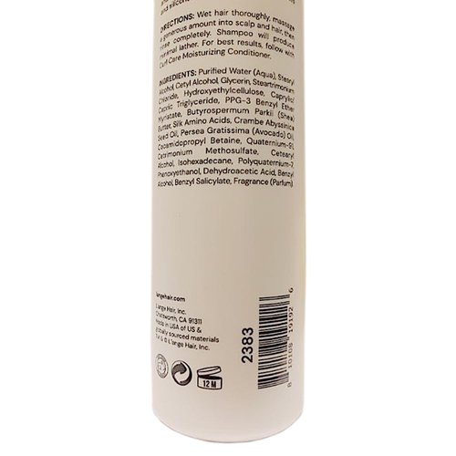 L'ANGE HAIR Curl Care Gentle Shampoo - Nourishing & Moisturizing Formula | Reduces Frizz & Boosts Shine